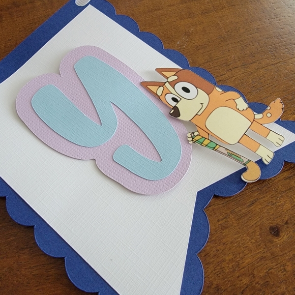 Bluey Happy Birthday Banner Garland - Picture 5 of 8